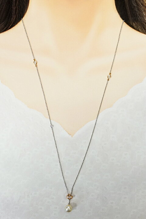 楽天市場】ミキモト アコヤパール ロングネックレス 9.1mm 