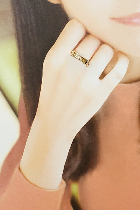 楽天市場】ブルガリ ビーゼロワン リング K18PG #52 1バンド ビー  