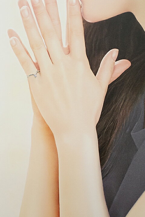 楽天市場】スタージュエリー ダイヤモンド リング 0.03ct K18WG 