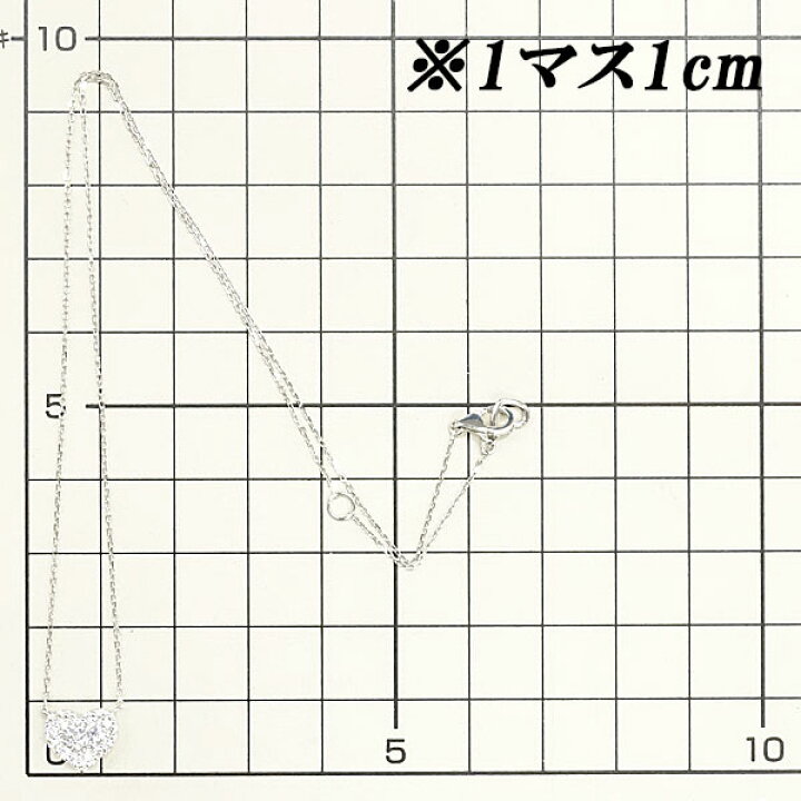 楽天市場】ポンテヴェキオ ダイヤモンド ネックレス 0.46ct K18WG 