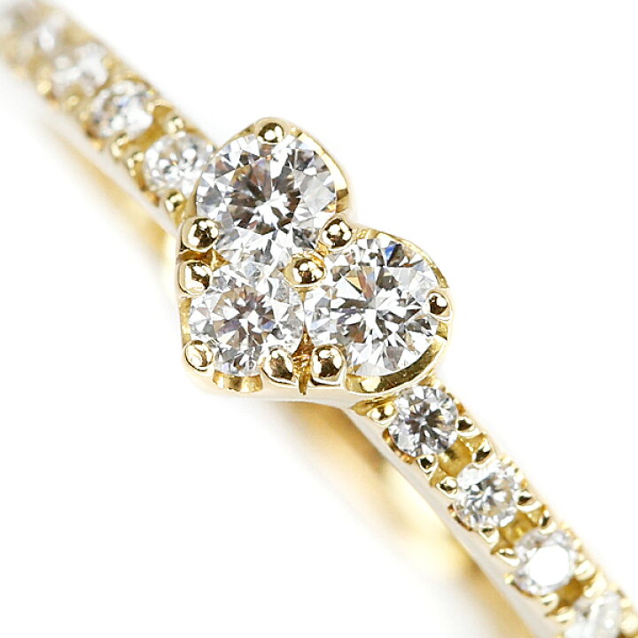 楽天市場】☆3/6 ポンテヴェキオ ダイヤモンド ピンキーリング 0.18ct 