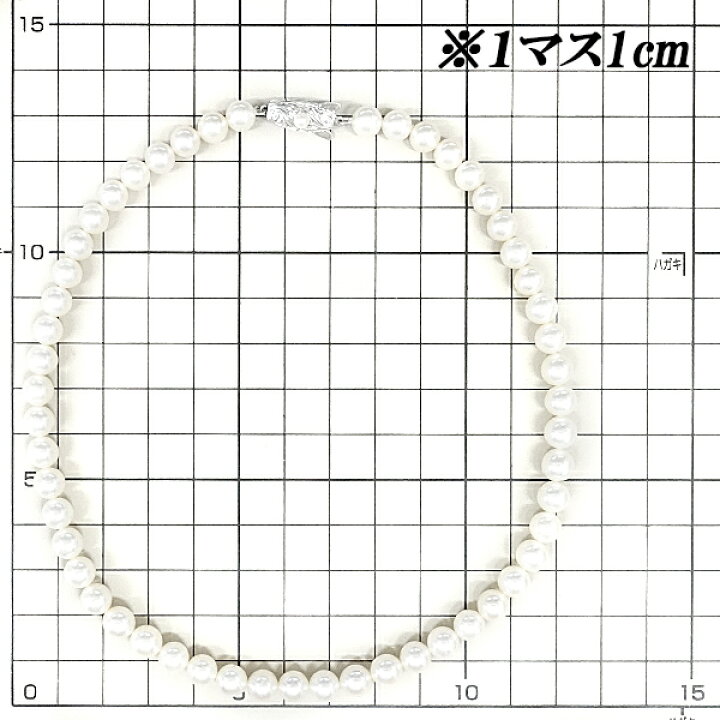 楽天市場】タサキ 田崎真珠 アコヤパール ネックレス 6.7-6.8mm K14WG 