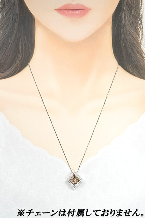 MIKIMOTO ミキモト ダイヤモンド リバーシブル ネックレス K18YG K18WG  