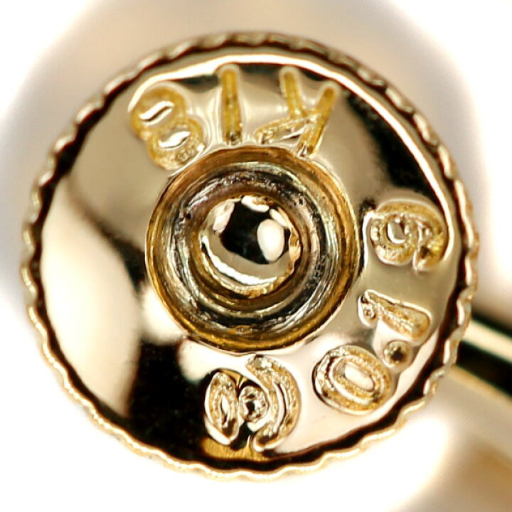 楽天市場】タサキ 田崎真珠 白蝶ゴールデンパール イヤリング 11.0mm 