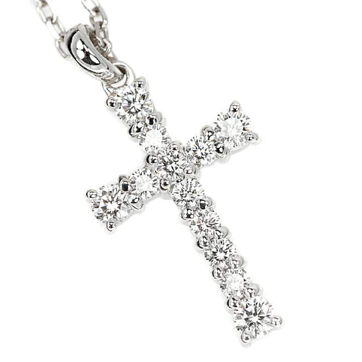 楽天市場】☆1/26 ミキモト ダイヤモンド ネックレス 0.36ct K18WG  