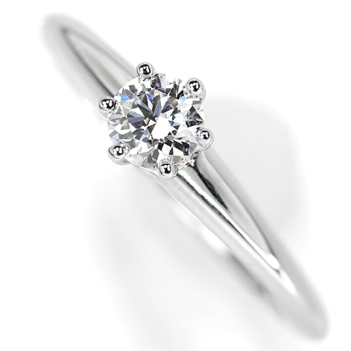 楽天市場】ティファニー ダイヤモンド リング 0.23ct Pt950 ソリティア 