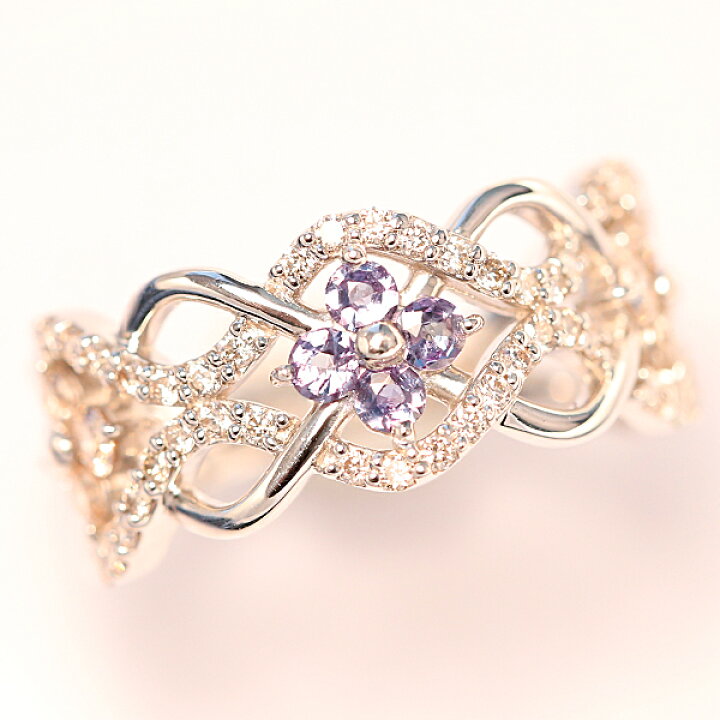 楽天市場】エステール アレキサンドライト リング ダイヤモンド Pt900  