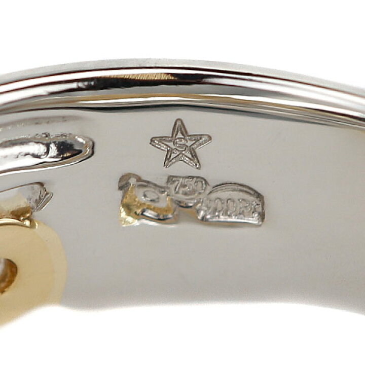 楽天市場】ギンザタナカ ダイヤモンド リング 0.20ct K18YG Pt900  