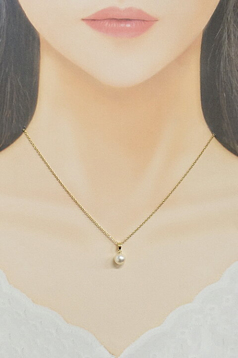 楽天市場】☆12/16 ミキモト アコヤパール ネックレス 7.0mm K14YG 一 