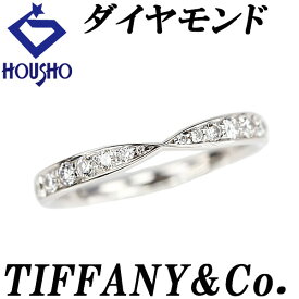 【宝正 創業50周年記念セール】最大2万円クーポンティファニー ダイヤモンド ハーモニー リング Pt950 TIFFANY&Co. バンドリング 【中古】【901192】