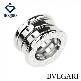 【敬老の日 ギフト】ブルガリ ビーゼロワン ペンダントトップ K18ホワイトゴールド BVLGARI Bzero1 B-zero1 3バンド ロゴ 地金のみ 石なし メンズ ユニセックス 【中古】【905637】