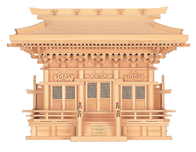 神棚 専門 日本製 通し屋根 高級神棚 木曽ひのき 三社 今日の超目玉 高殿 一流の品質