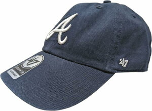 tH[eB[Zuuh N[ibv x[X{[Lbv Xq Ag^ u[uX lCr[ 47BRAND CLEAN UP Braves baseball cap 027