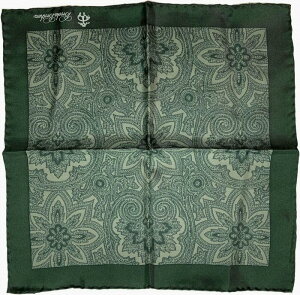 �u���b�N�X�u���U�[�Y �C�^���A�� �V���N �|�P�b�g�`�[�t �O���[�� �����Y Brooks Brothers pocket chief 111