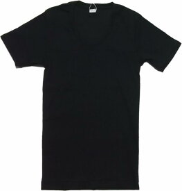 エントリーエスジー ノエル アンティークブラック 針抜き 半袖 Uネック Tシャツ メンズ 日本製 ENTRY SG NOEL ANTIQUE BLACK 258
