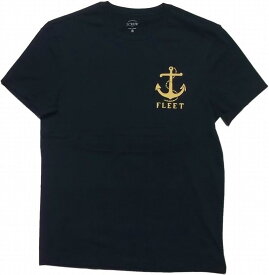 ジェイクルー 半袖 プリント Tシャツ ネイビー メンズ J.CREW T SHIRTS 048