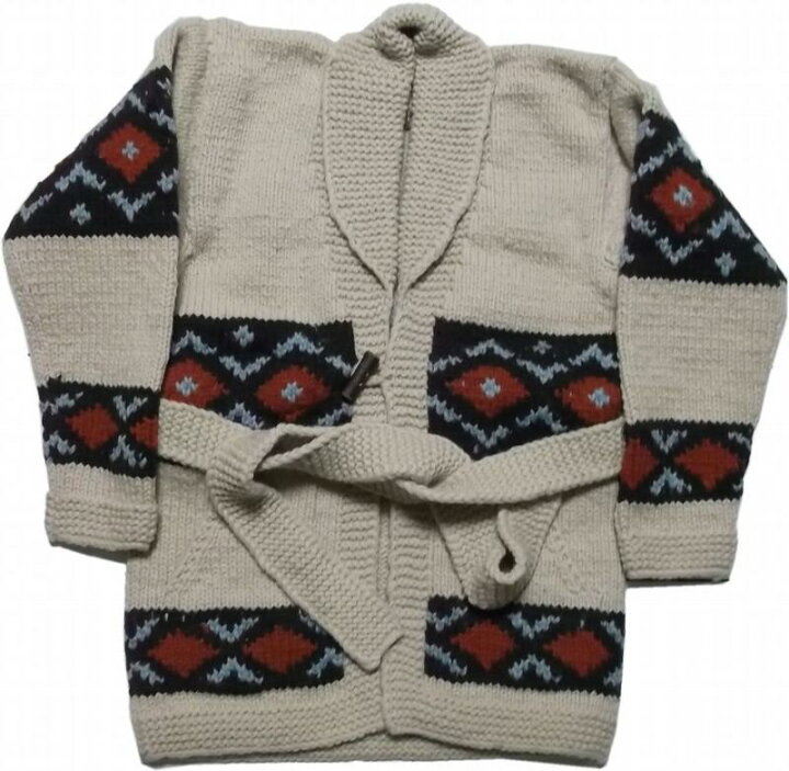 楽天市場】カナタ カウチン セーター ガウン コート メンズ KANATA  