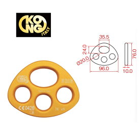 コング［KONG］アンカープレート 3 RIG（3ツ穴）