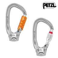 ペツル［PETZL］ロールクリップ Z（支点へのセットが容易かつ器具の連結に適したカラビナ型プーリー）