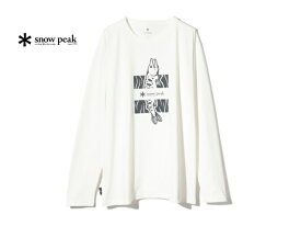 SALE! スノーピーク［snow peak］Graphic L/S T shirt S