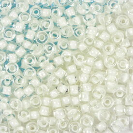 ビーズ ガラスビーズ ピカットビーズ Lブルー 2502 【メール便可】｜ビーズ｜ガラスビーズ｜グラスビーズ｜丸大ビーズ｜