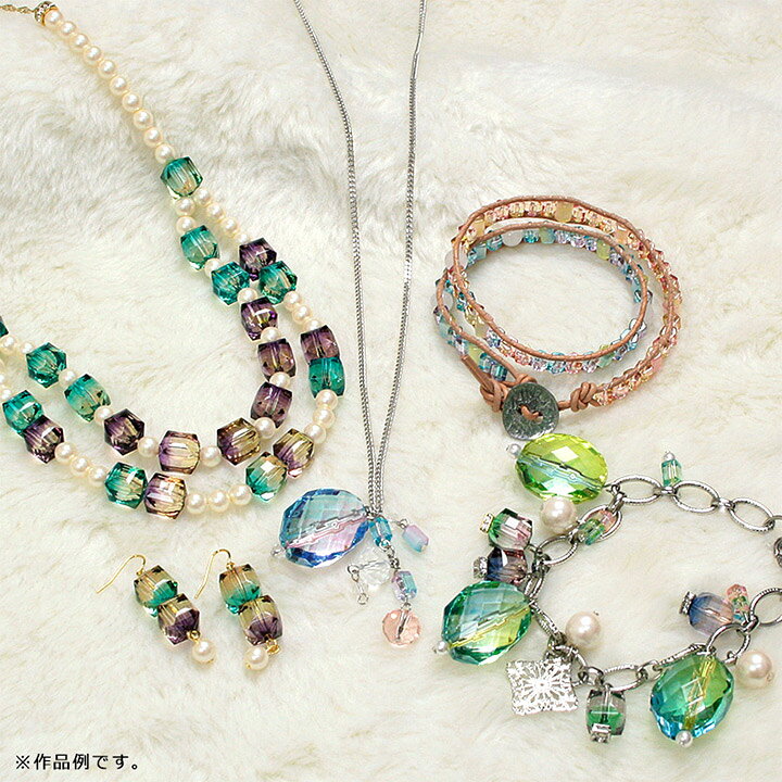 楽天市場】ヴィトライユビーズ アクリル AC-9214 6個｜日本製 ビーズ 