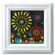 ビーズキット ミニプッシュ きらめき花火 G-417｜ハンドメイド キット 子供 手芸 初心者 かんたん 工作 …
