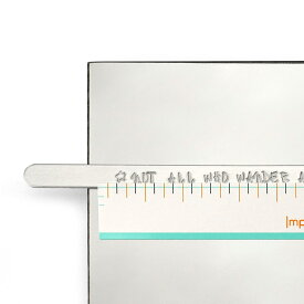 ImpressArt(インプレスアート) ブレスレットガイド U5005 | インプレスアート ImpressArt 目印 定規 ツール スタンプ 刻印 印 MIYUKI 模様