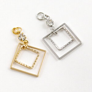 �y�݌Ɍ���zCraftCafe ������p�[�c �l�p�召 ��30mm 1�� | �p�[�c �l�p �� �� ������p�[�c �Ԃ牺����p�[�c �A�N�Z�T���[ 30mm �C���[�A�N�Z�T���[ �l�b�N���X ���� ��|