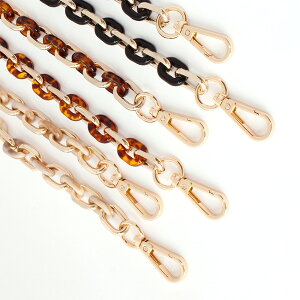 バッグチェーン アズキ ロング 60cm | バッグ 持ち手 チェーン ハンドメイド バッグチェーン あずきチェーン ハワイアンコード