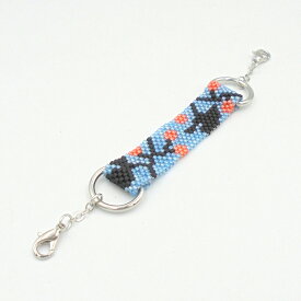 【在庫限り】京・西陣柄マスク留め いちょう PB-211 | 手作り キット マスク関連 おしゃれ マスク ビーズ チャーム 便利 ビーズキット