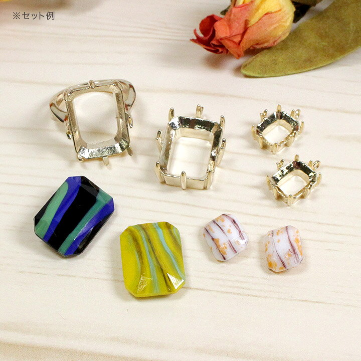 楽天市場】福袋 チェコ ガラス ストーン アクセサリー セット 