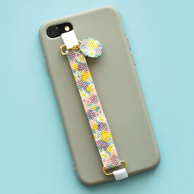 スマホバンドキット ブーケ BFK639 | ビーズキット ビーズステッチ キット スマホバンド ブーケ ステッチキット 手芸