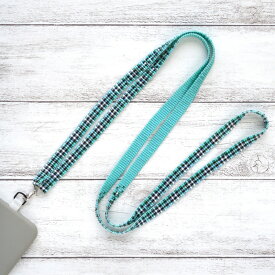 スマホショルダーストラップキット チェック | ビーズキット スマホショルダー チェック ストラップ キット