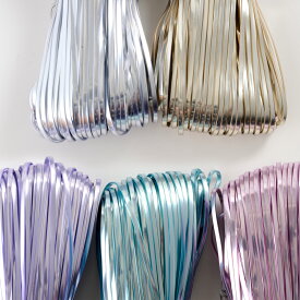 イロハコード メタリック 2.5mm | イロハ コード テープ 編む 結ぶ メタリック バッグ 鞄 かばん 手作り テープバッグ