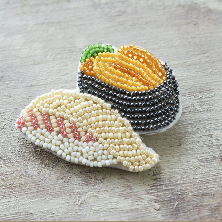 楽天市場】Harapeko BROOCH 寿司 すし HCA20//10 | はらぺこブローチ 