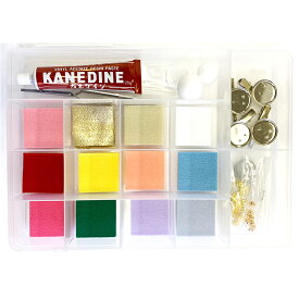 ＼20周年祭／ パナミ 京ちりめん つまみ細工 スターターアソートセット ふんわりカラー TMB-4 | 初心者セット 道具セット 材料セット 簡単 便利 ケース Panami つまみ細工 セット