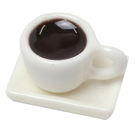 エルベール ミニチュアパーツ コーヒーカップセットC MIT-540 ホットコーヒー | ミニチュア 珈琲 ドリンク フード 小物 雑貨 ミニチュアハウス ミニチュアクラフトドールハウス