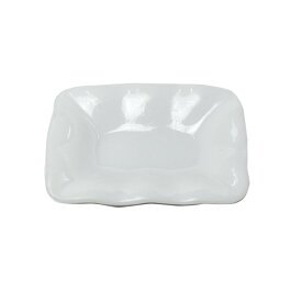 エルベール ミニチュアパーツ お皿 MIT-801 角皿 | ミニチュア 白い角皿 食器 小物 雑貨 ミニチュアハウス ミニチュアクラフトドールハウス