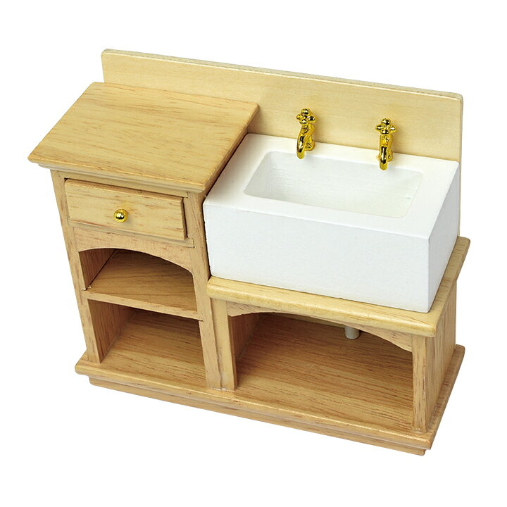 楽天市場】エルベール ミニチュアパーツ 洗面台 MIT-852 | ミニチュア  