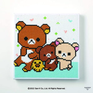 _ChtBbNX Lbg bN} Happy life with Rilakkuma DF22-RK002 ^ 20×20cm |  _CAhtBbNX r[YLbg r[YLoXA[g \t CeA t[ 