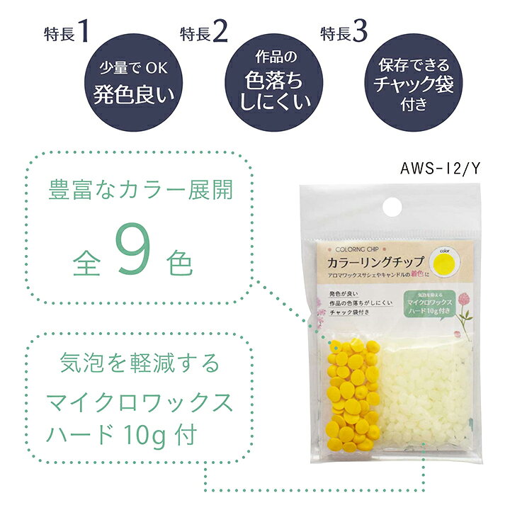楽天市場 清原 カラーリングチップ マイクロワックスハードセット 着色 顔料 色付け ワックス ろう アロマワックスバー アロマワックス ボタニカル アロマキャンドル カラーチップ ドイツ製 高発色 手芸材料の通信販売 シュゲール