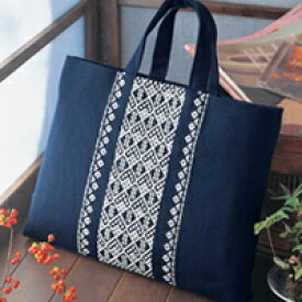 刺繍 刺しゅうキット オリムパス こぎん刺し こぎん4 バッグ 竹の節 【メール便可】刺し子 刺し子キット 手芸キット こぎんキット 手作りキット