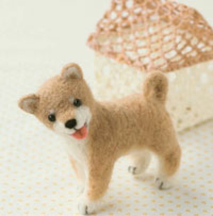 楽天市場 クラフト フェルト手芸 ハマナカ羊毛フェルトマスコットキット フェルト犬キット 柴犬 ハマナカ 手作り 手芸キット 手作りキット キット フェルト マスコット フェルティング フェルトクラフト フエルト 手芸用品 手芸材料の通信販売 シュゲール