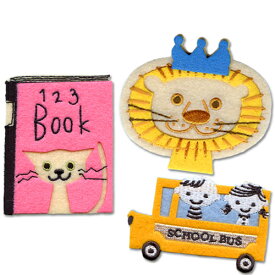 楽天市場 ライオン フェルト ワッペンの通販