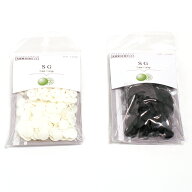 CHERRY LABEL プラスチックスナップ 13mm 60組入 SG 白/黒 | チェリーレーベル サングリップ プラスナッ…