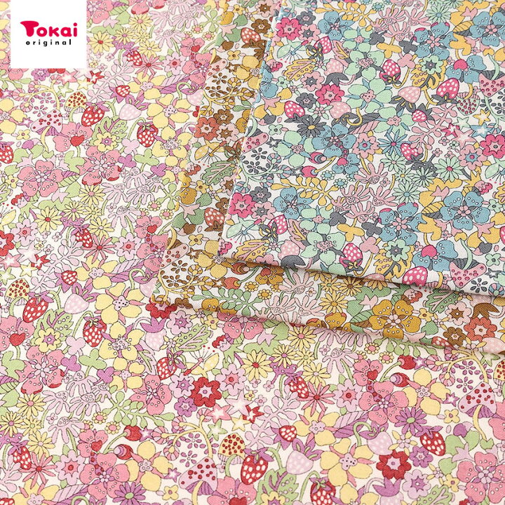 楽天市場】リバティプリント リバティ・ファブリックス Flowertops 