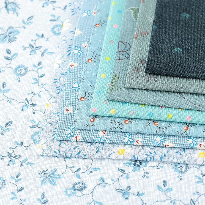 楽天市場 テキスタイルパントリー 25 25cm8枚 カットクロス 生地 布 布地 はぎれ カット布 カットクロス 花柄 小花柄 フラワー柄 フラワープリント コットン100 ドール クラフト ミニチュア 小柄 人形の服 手芸材料の通信販売 シュゲール