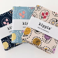 kippis 夏の花 オックス 50cm カットクロス｜生地 布 布地 はぎれ カット布 カットクロス 北欧風 北欧柄 …