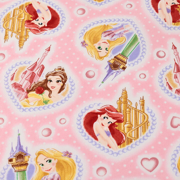 楽天市場 ディズニー プリンセス オックス 1m単位 切売り 切り売り 生地 布 布地 Disney キャラクター コットン100 お城 ハート ピンク 入園グッズ 入学グッズ 新学期グッズ 女の子 男の子 かわいい 手芸材料の通信販売 シュゲール